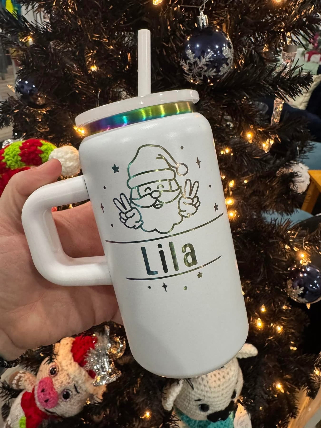 USA RTS_ rainbow underneath kids 16oz stainless steel can with removable handle for laser engraving and UV DTF wraps_miki