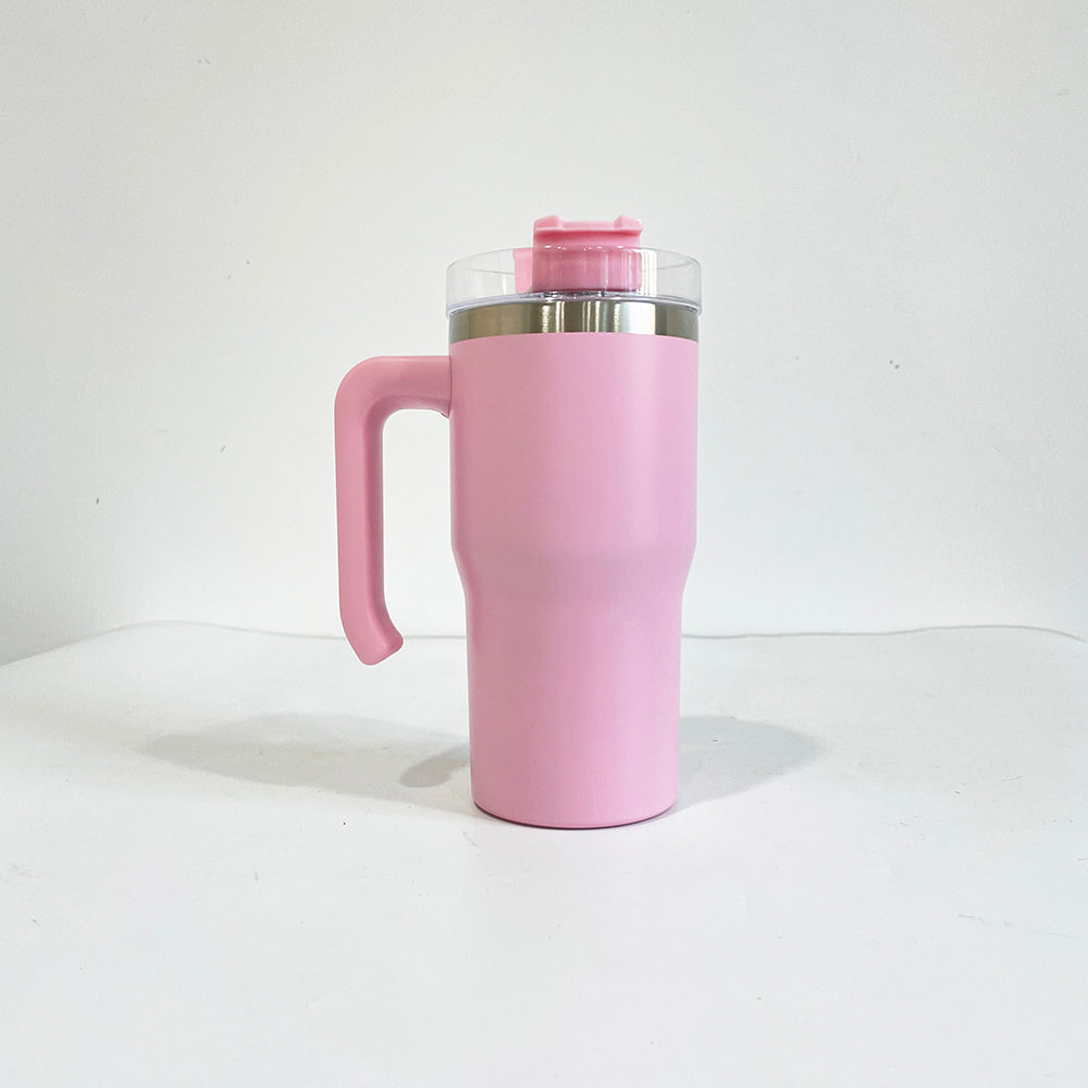 🔥USA RTS sublimation matte 20oz kids tumblers with handle_miki