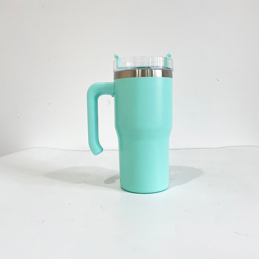 🔥USA RTS sublimation matte 20oz kids tumblers with handle_miki