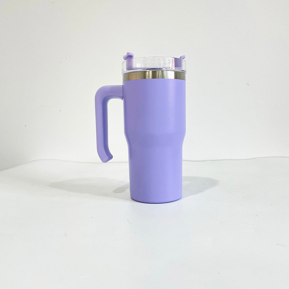 🔥USA RTS sublimation matte 20oz kids tumblers with handle_miki