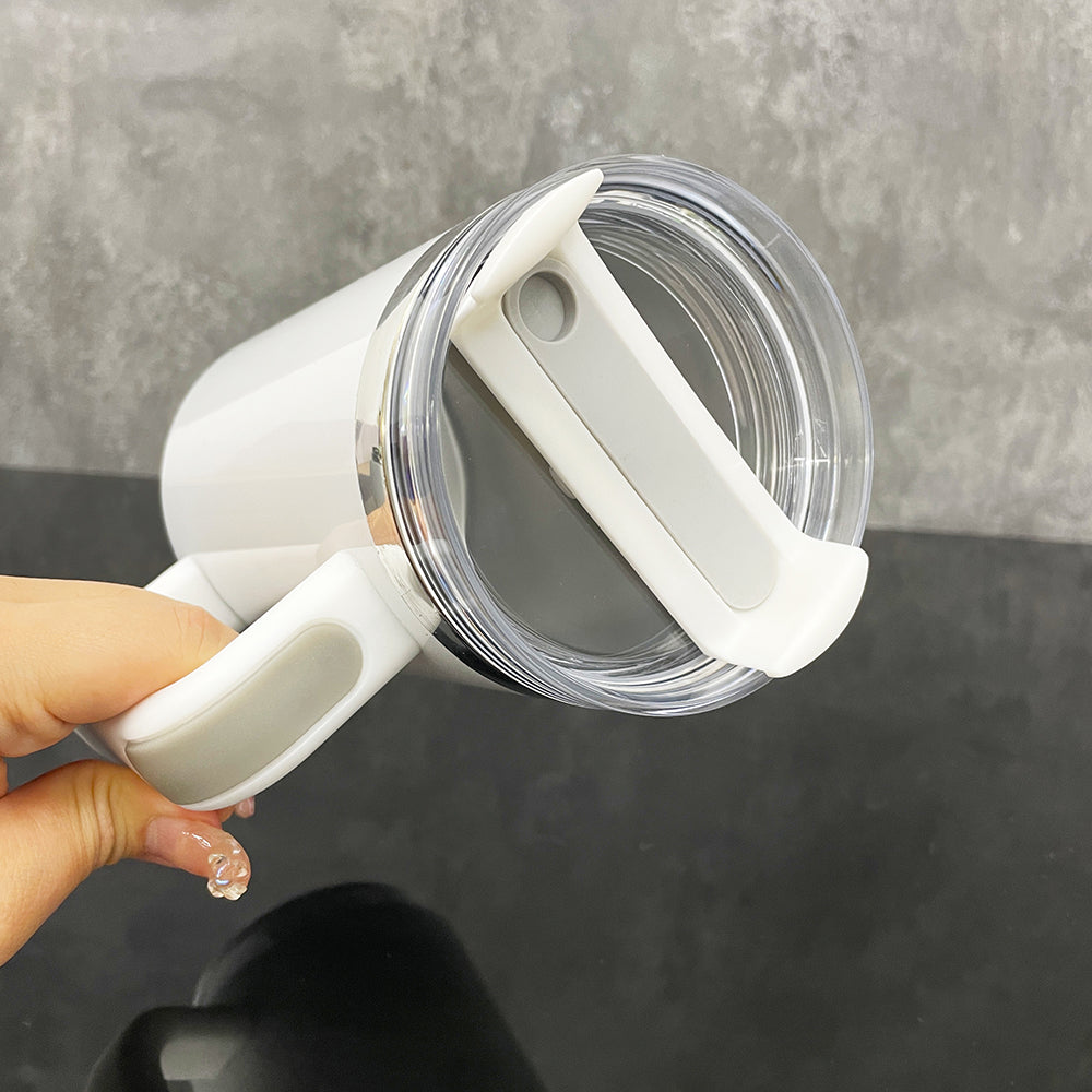 USA Presale_ Rainbow Plated H2.0 40oz Quencher Tumbler with Removal Handle and Hidden Storage Compartment for Laser Engraving_ miki
