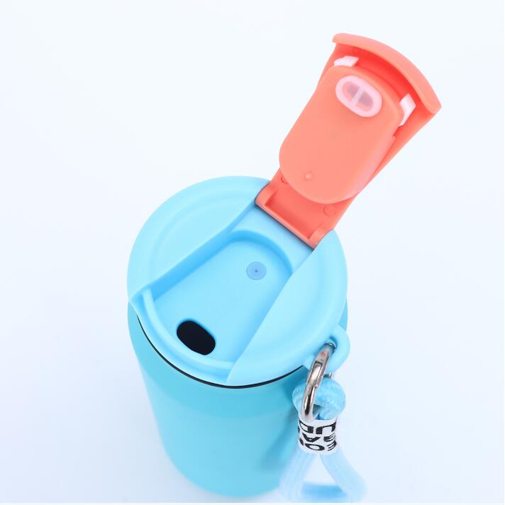 Powder Coated 500ml Macaron Colored Stainless Steel Cola Tumbler Cans with Lid and Strap for Laser Engraving_ miki