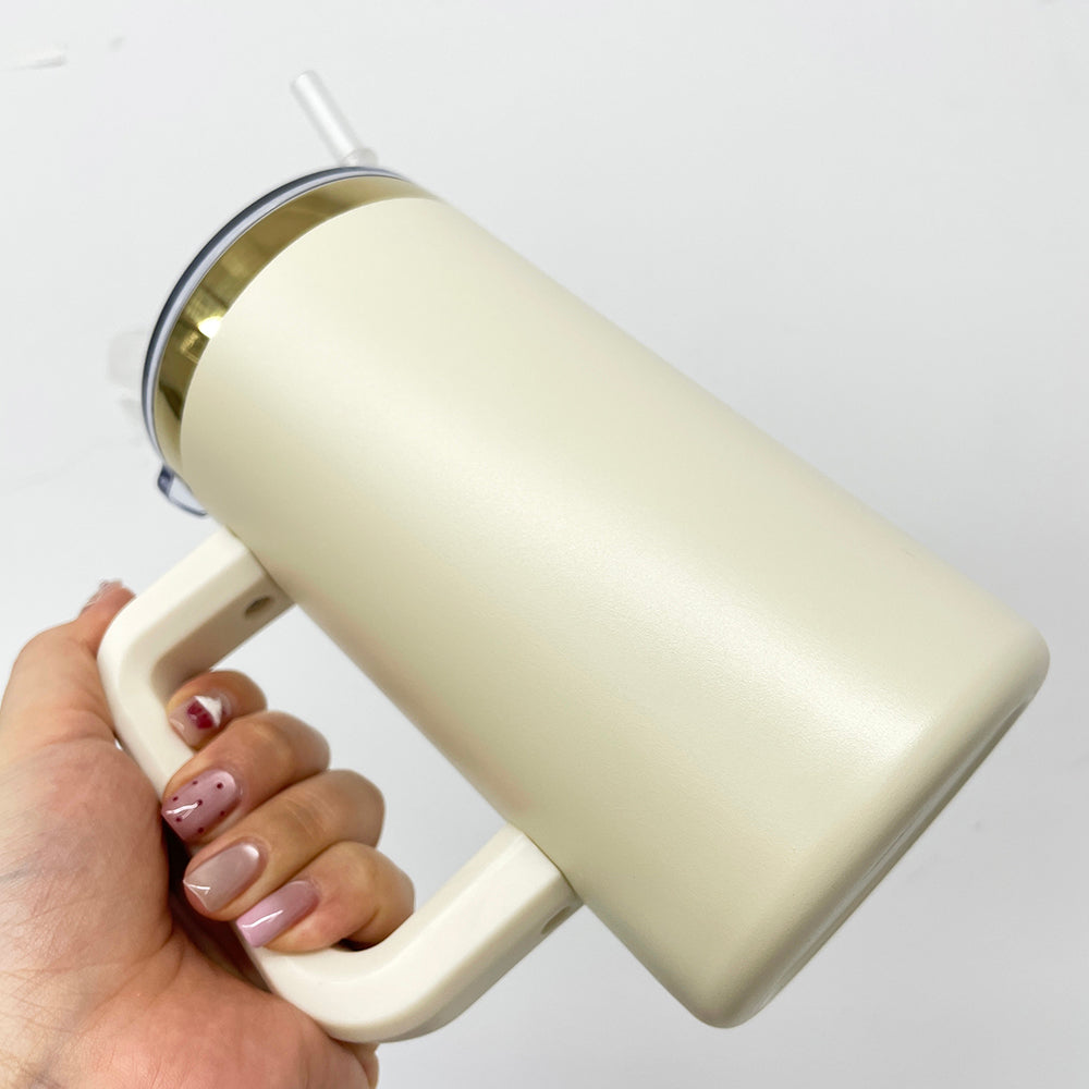 USA Presale_ Powder Coated Christmas 20oz Mirror Gold Coffee Mugs with Removable Handle and Slide Lid_ miki