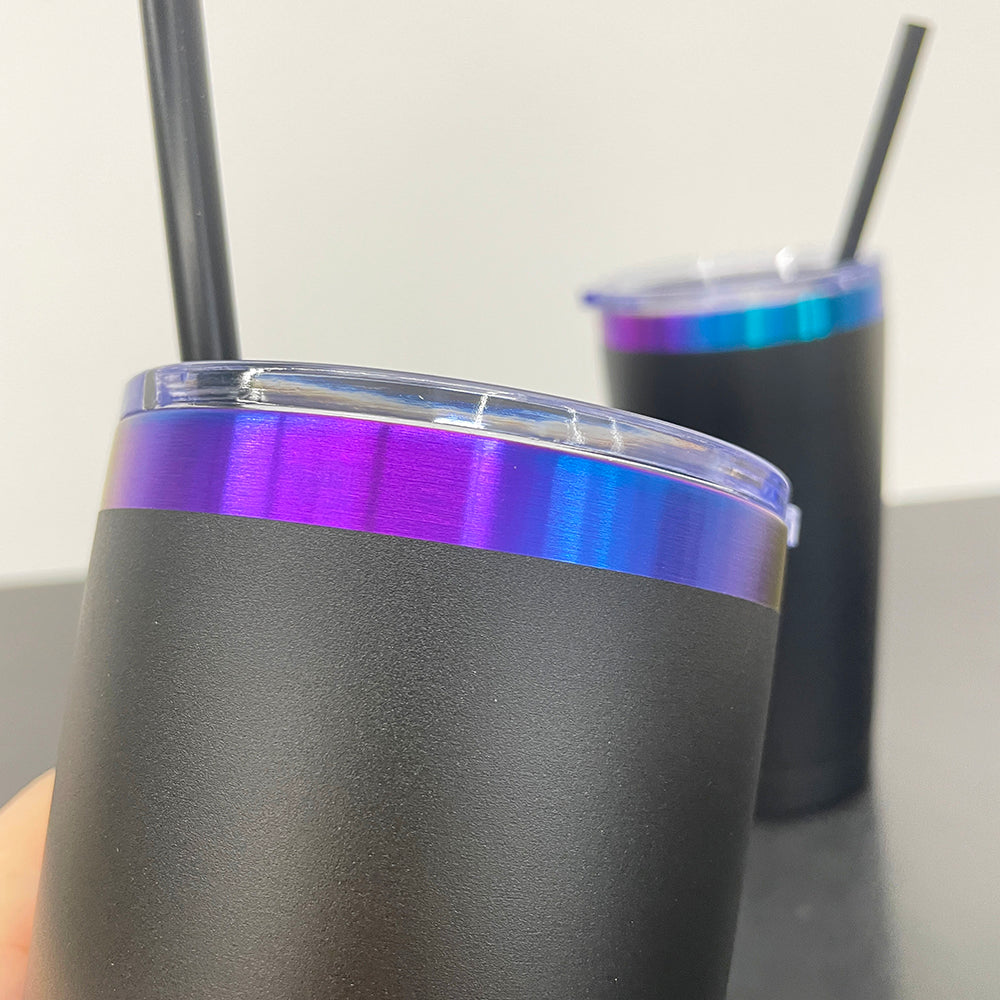 USA RTS_ 20oz Black Chroma Yeti Style Coffee Mugs Powder Coated For Laser Engraving_miki