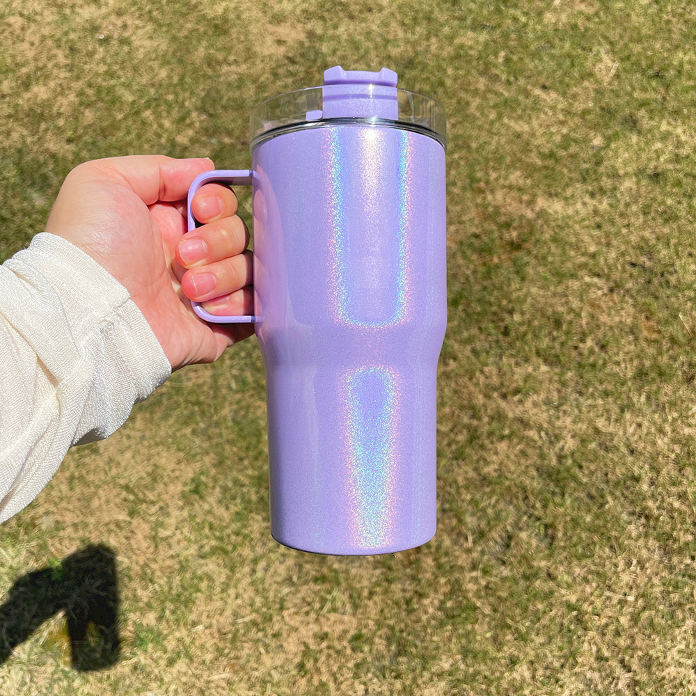 blank sublimation shimmer 20oz kids tumblers_Miki