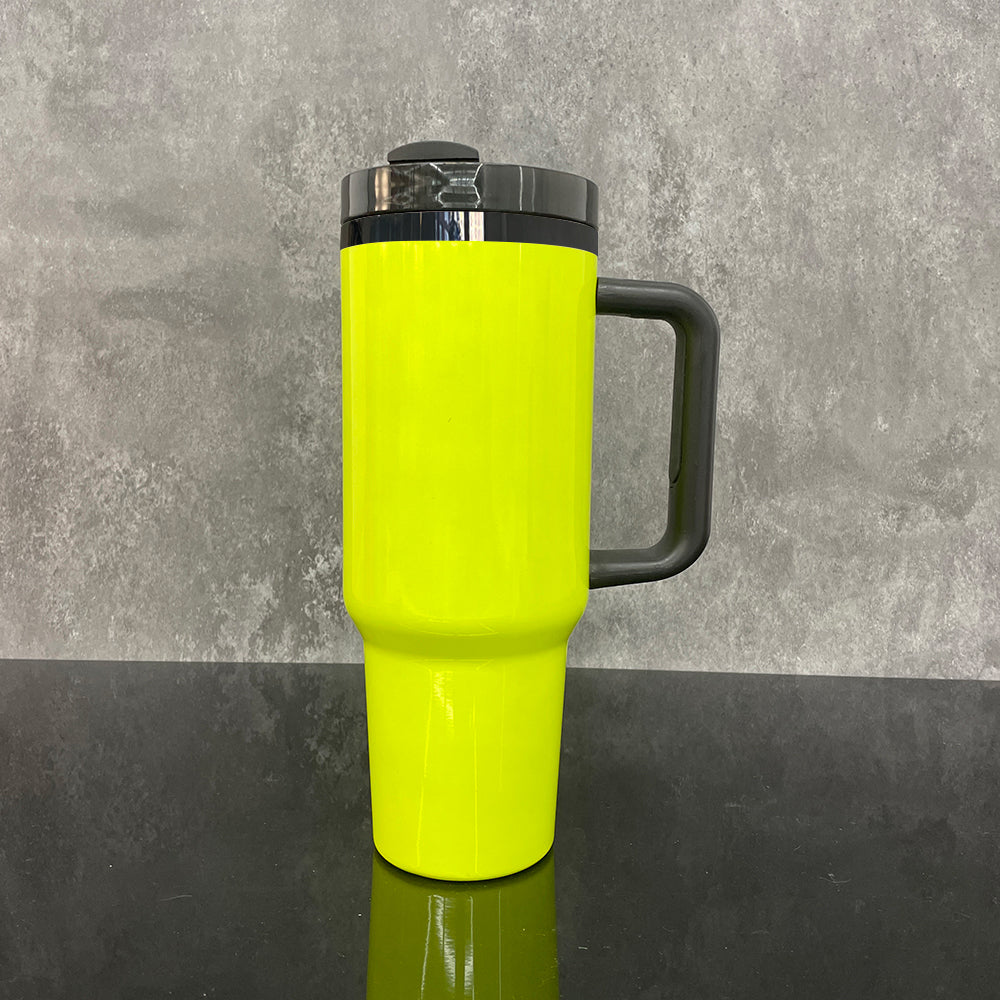 sublimation neon colored black underneath H2.0 40oz quencher tumbler with lid and straw for laser engraving_miki