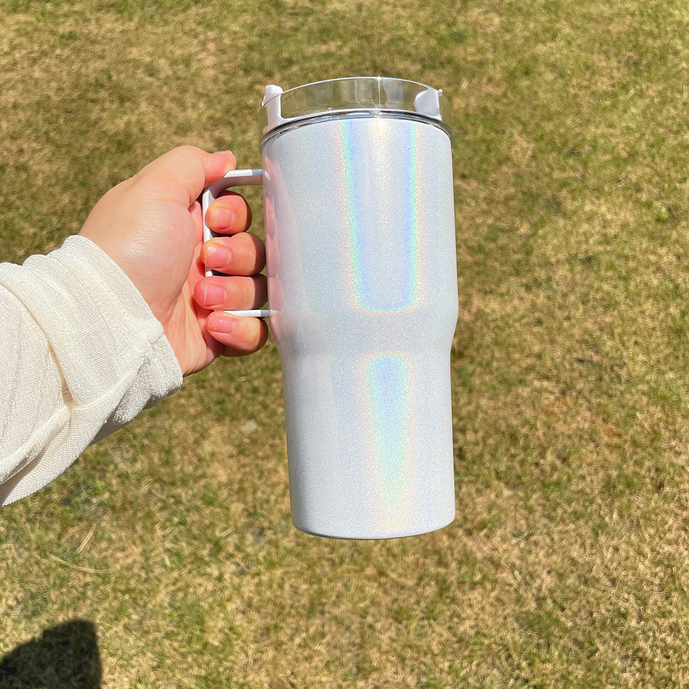 blank sublimation shimmer 20oz kids tumblers_Miki