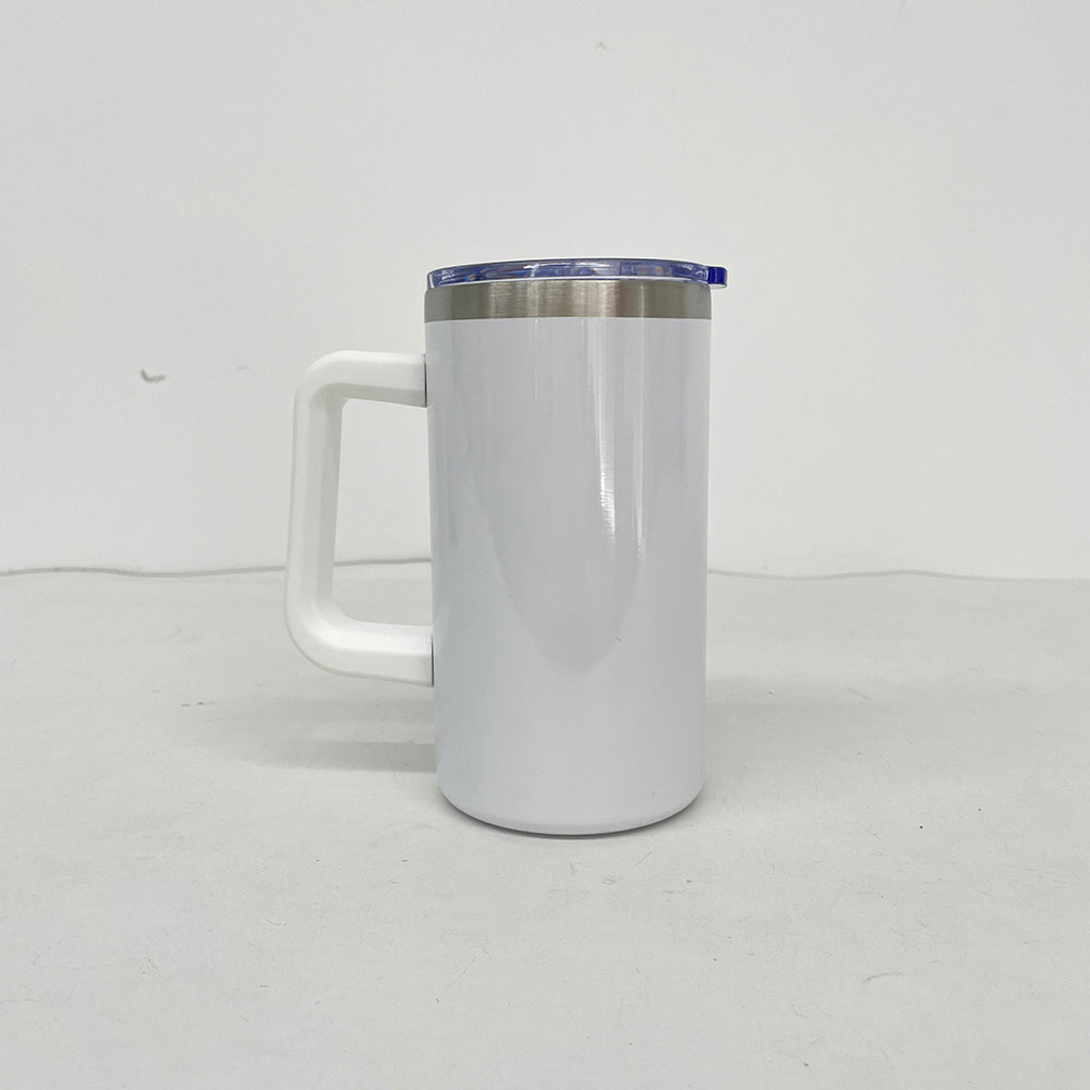 20oz Sublimation/Rainbow/Copper Plated Stainless Steel Coffee Mugs with Removable Handle and Slide Lid for Laser Engraving_ miki