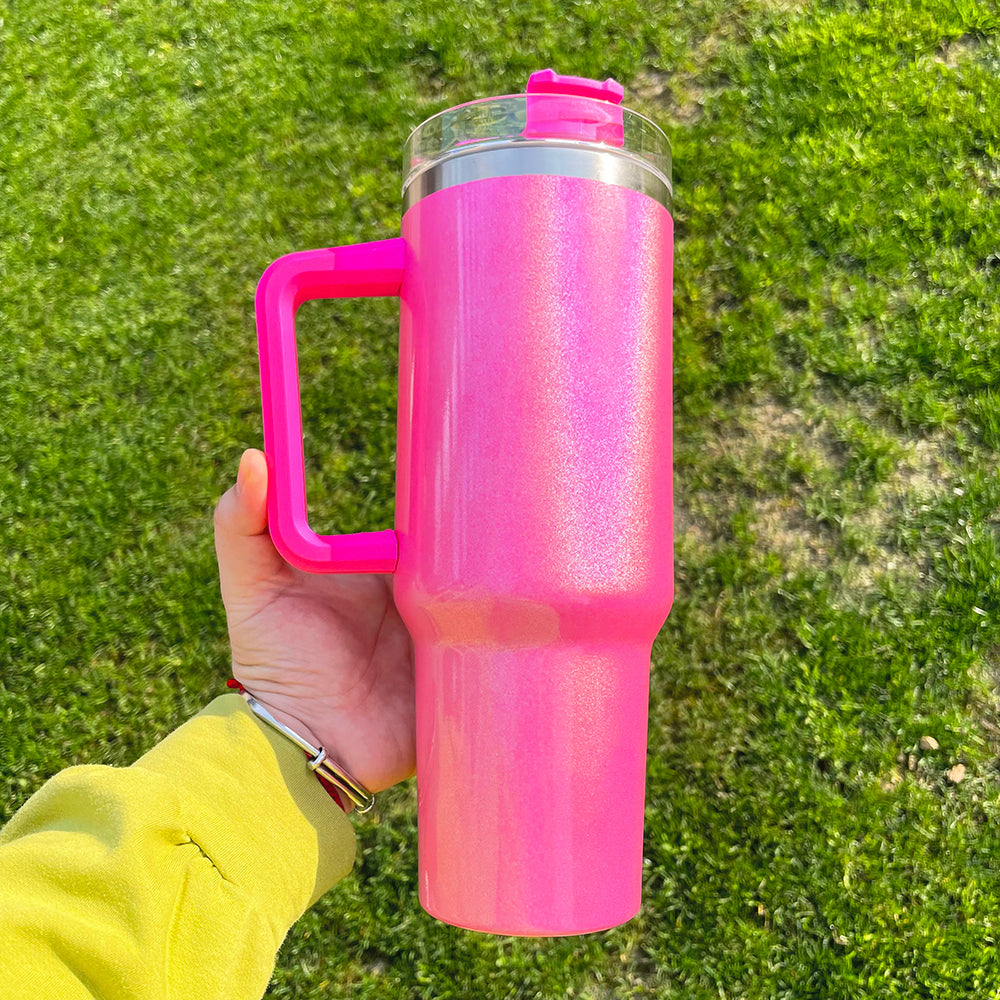 USA Presale_ Sublimation Shimmer Glitter 40oz Quencher Tumbler_miki