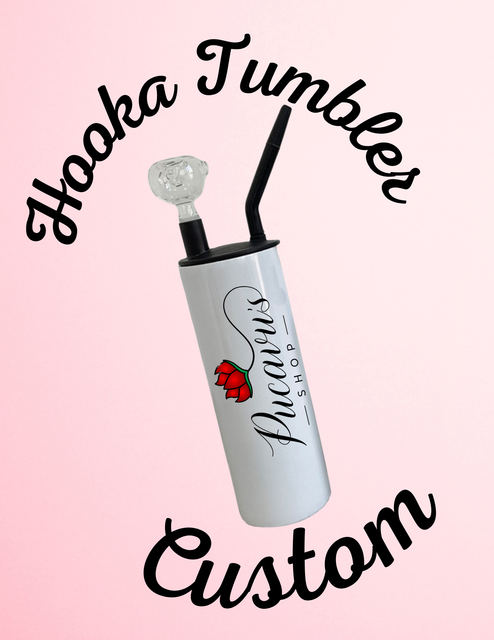 Sublimation White 15oz 20oz Straight Stainless Steel Hookah Tumblers_ miki