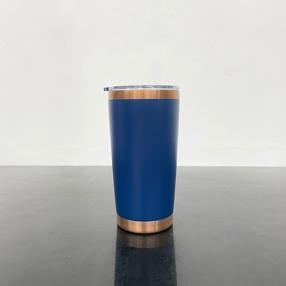 USA RTS_ Copper Plated Yeti Style 20oz Powder Coated Coffee Mug With Magnetic Slide Lid For Laser Engraving_Miki