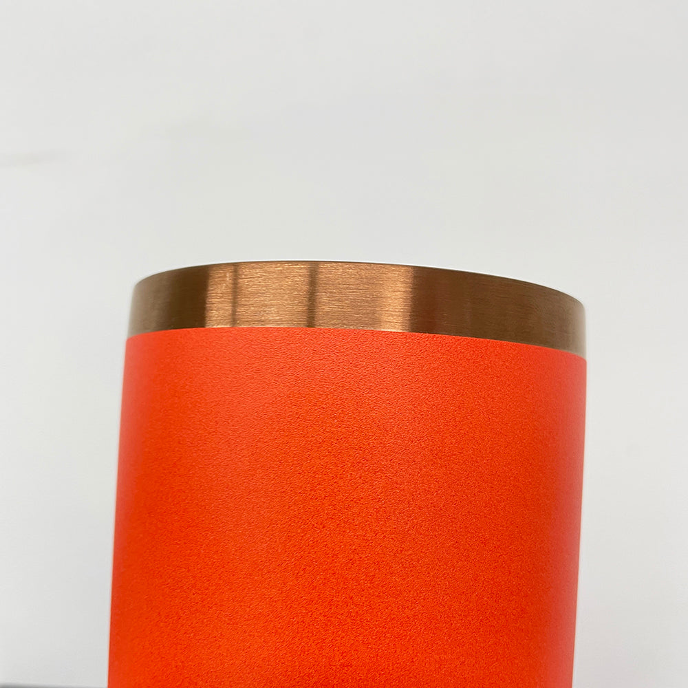 USA Presale_ Bright Colors Powder Coated 20oz Copper Plated Yeti Style Coffee Mug With Magnetic Slide Lid For Laser Engraving_ Miki