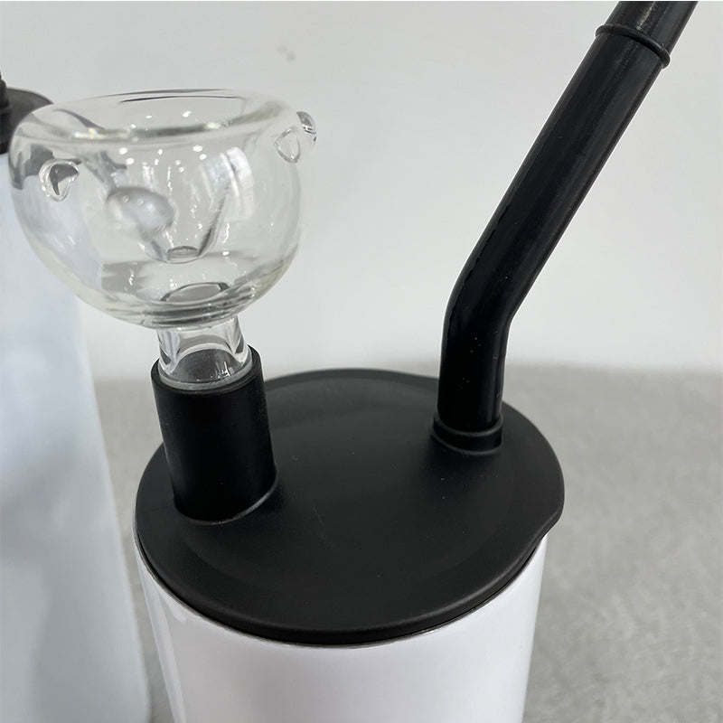 Sublimation White 15oz 20oz Straight Stainless Steel Hookah Tumblers_ miki
