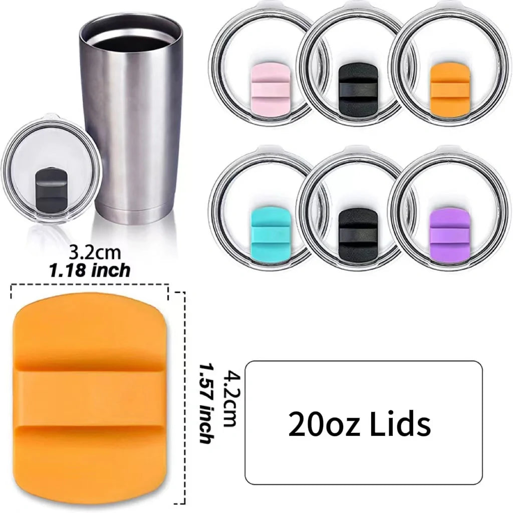 20oz Yeti Style Powder Coated Coffee Tumblers with Magnetic lids for laser engraving_miki