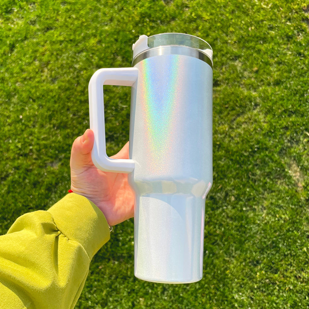 USA Presale_ Sublimation Shimmer Glitter 40oz Quencher Tumbler_miki