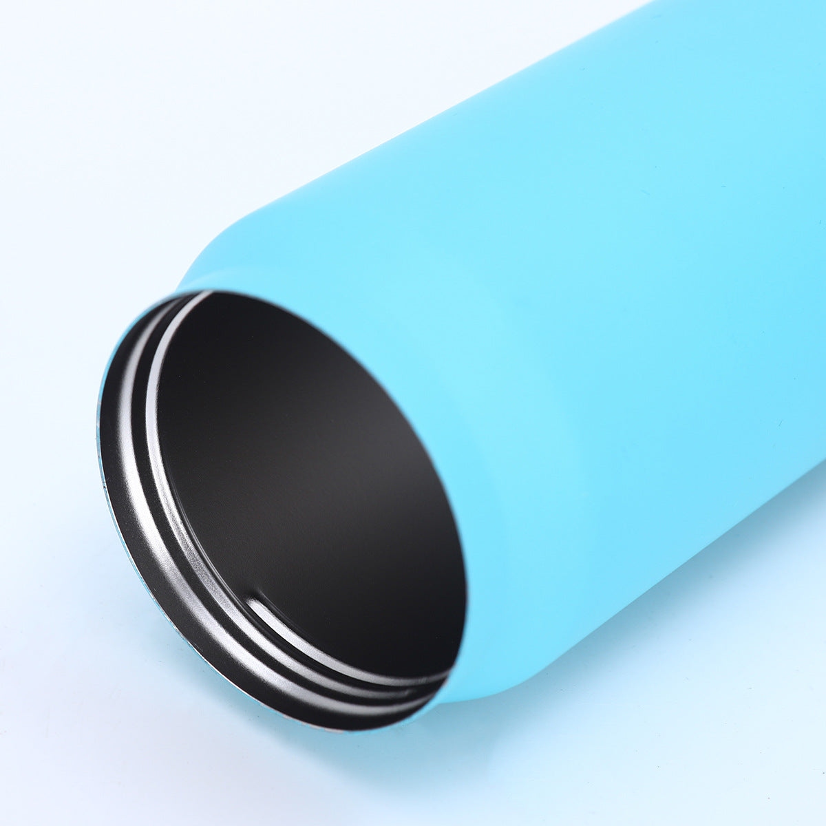 Powder Coated 500ml Macaron Colored Stainless Steel Cola Tumbler Cans with Lid and Strap for Laser Engraving_ miki