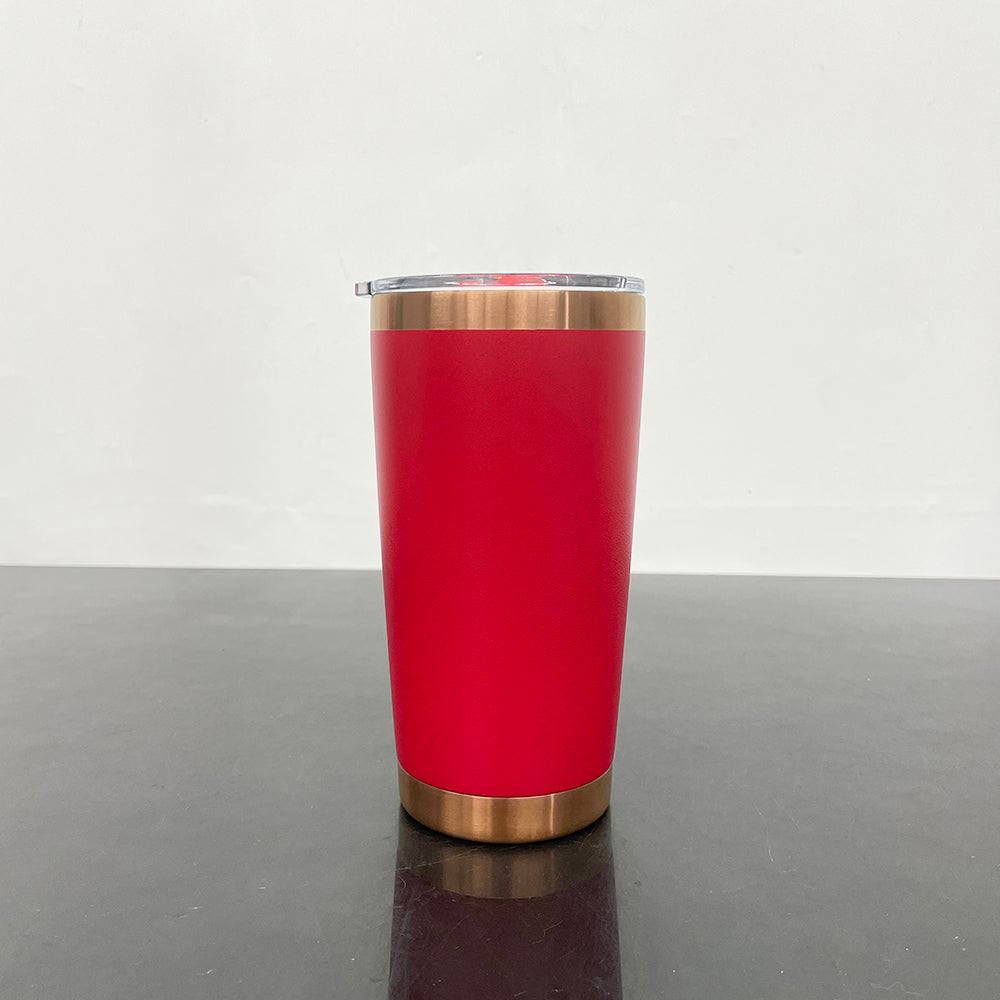 USA RTS_ Copper Plated Yeti Style 20oz Powder Coated Coffee Mug With Magnetic Slide Lid For Laser Engraving_Miki