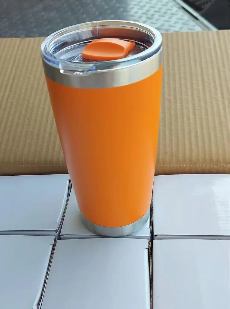 20oz Yeti Style Powder Coated Coffee Tumblers with Magnetic lids for laser engraving_miki