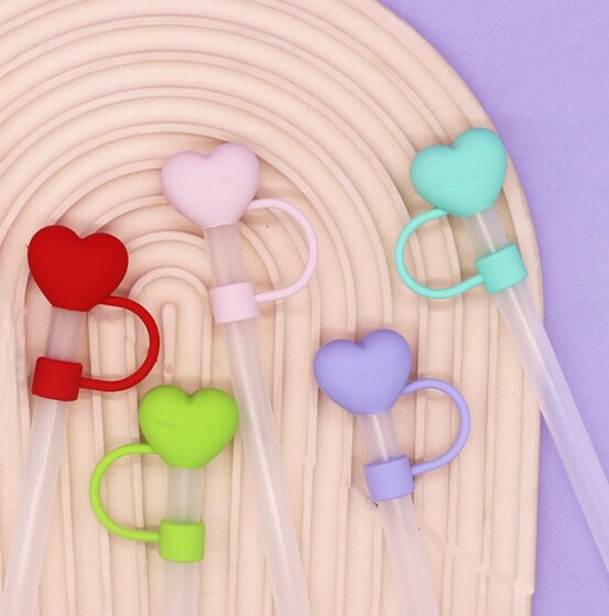 Wholesale Silicone Straw Stoppers Spill Proof Straw Caps for 40 oz Tumblers Suitable for 9-10 mm Straws_ miki