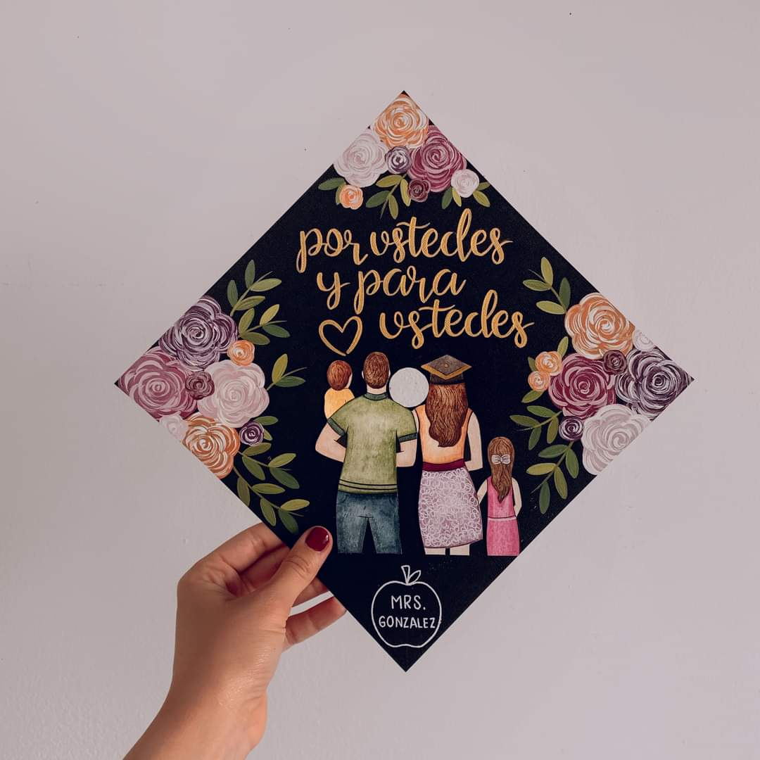 Sublimation blank MDF graduation cap topper_miki
