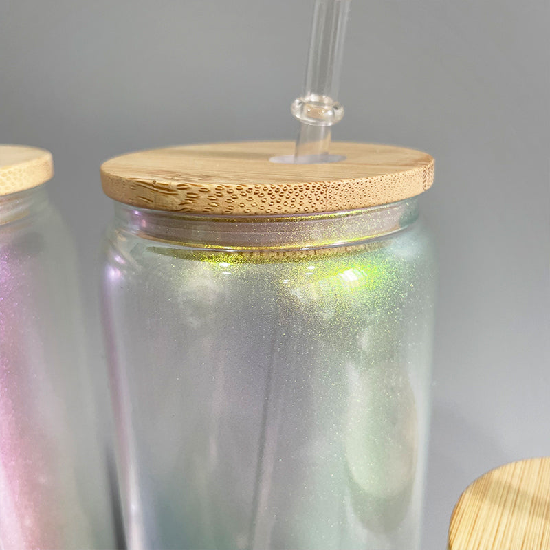 16oz sublimation iridescent glass can_miki