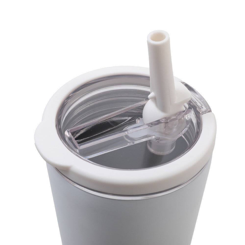 Powder Coated Flip Straw 24oz Stainless Steel Tumbler with Leak Proof Lid and Portable Handle for Laser Engraving_ miki