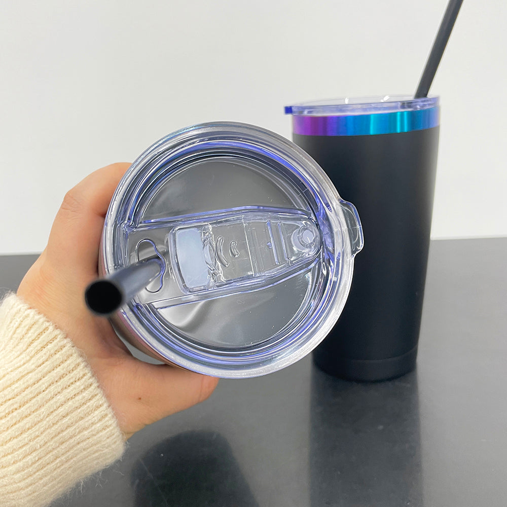 USA RTS_ 20oz Black Chroma Yeti Style Coffee Mugs Powder Coated For Laser Engraving_miki