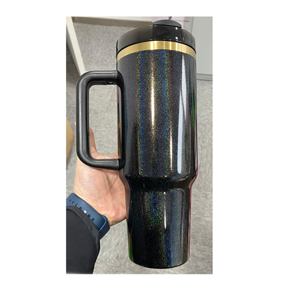 H2.0 gold plated 40oz shimmer tumbler for laser engraving and sublimation_miki