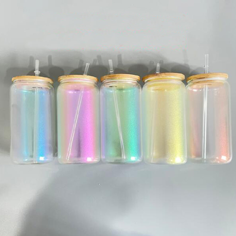 16oz sublimation iridescent glass can_miki