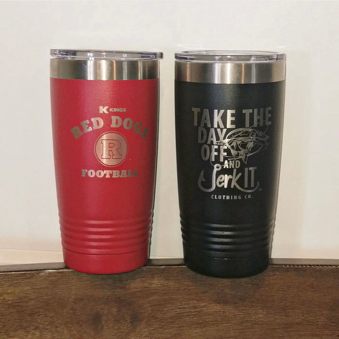 Yeti-Style Powder Coated 20oz Stainless Steel Mug With Sliding Lid For Laser Engraving_Miki