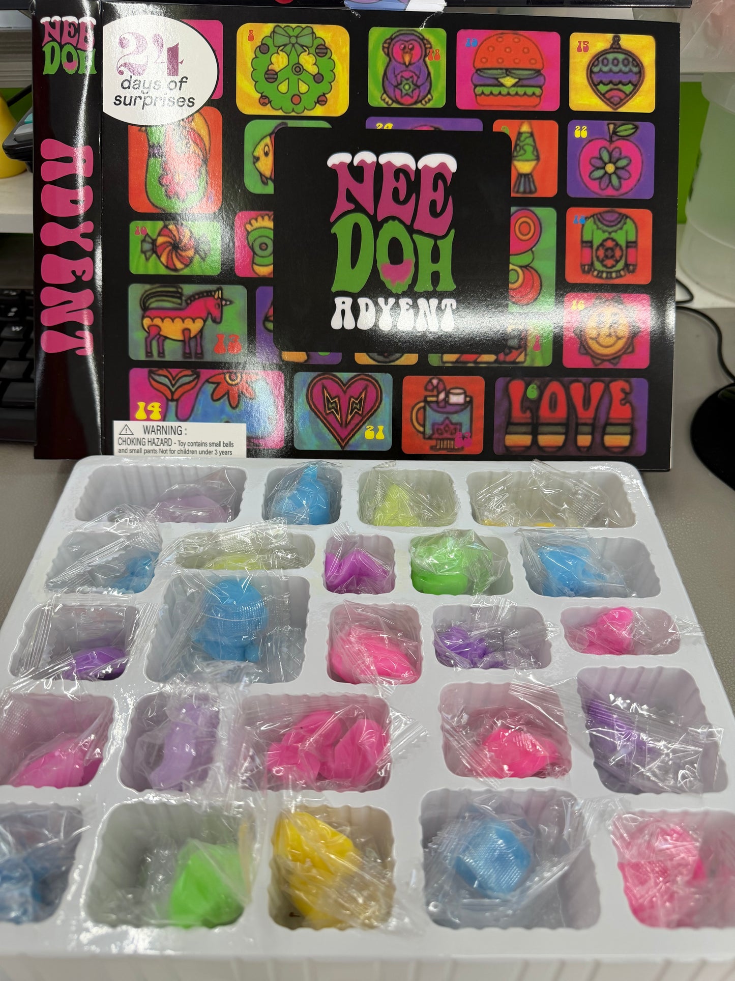Needoh Squishy Advent Calendar _miki