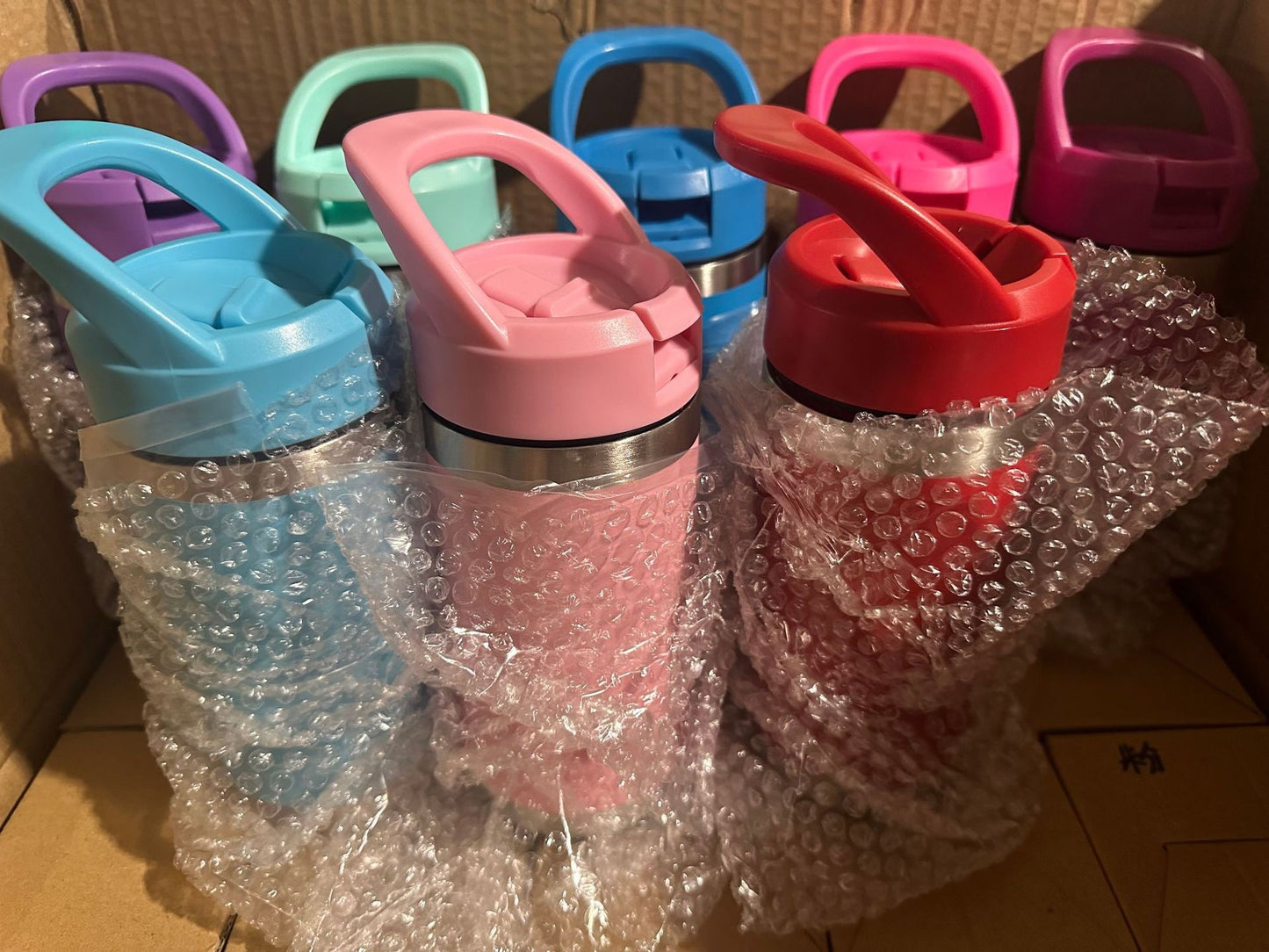 YETI Rambler 12oz Kids stainless steel water Bottle with Straw Cap_miki