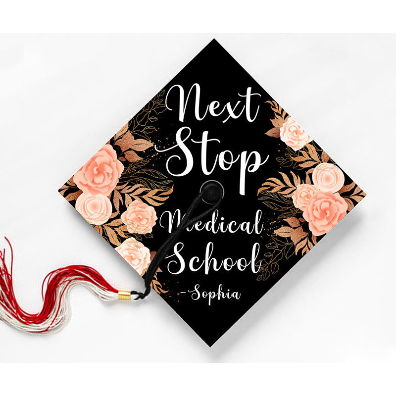 Sublimation blank MDF graduation cap topper_miki