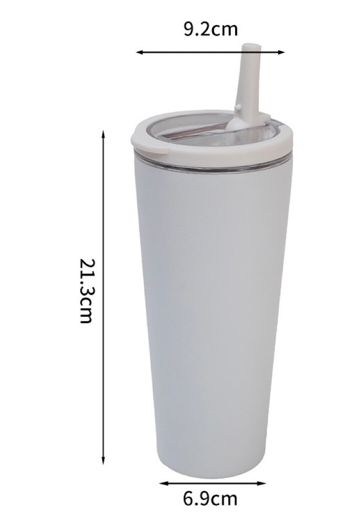 Powder Coated Flip Straw 24oz Stainless Steel Tumbler with Leak Proof Lid and Portable Handle for Laser Engraving_ miki