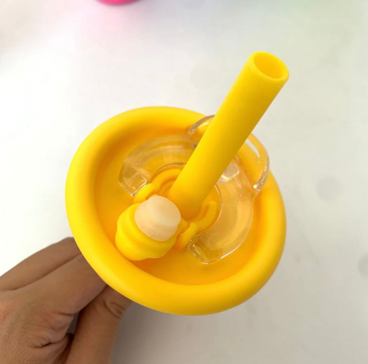 Colored 14oz kids leak proof tumblers with handle for laser engraving_miki