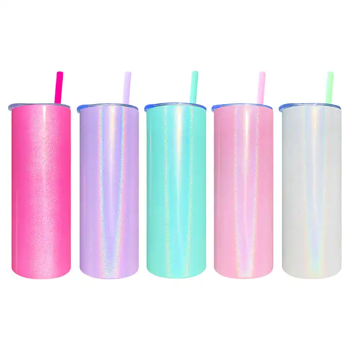 sublimation 20oz shimmer straight tumbler_miki