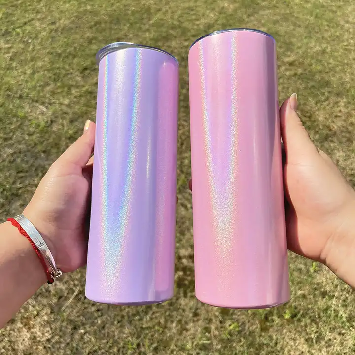 sublimation 20oz shimmer straight tumbler_miki
