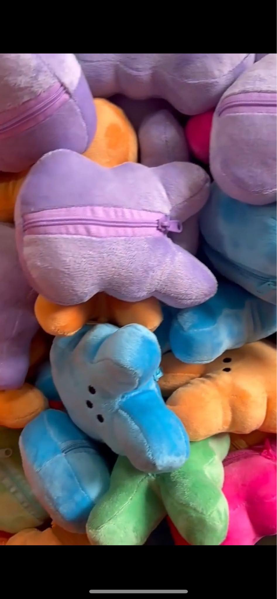 Easter Bunny Peeps Cute Rabbits Animal Plush Doll Toy_miki