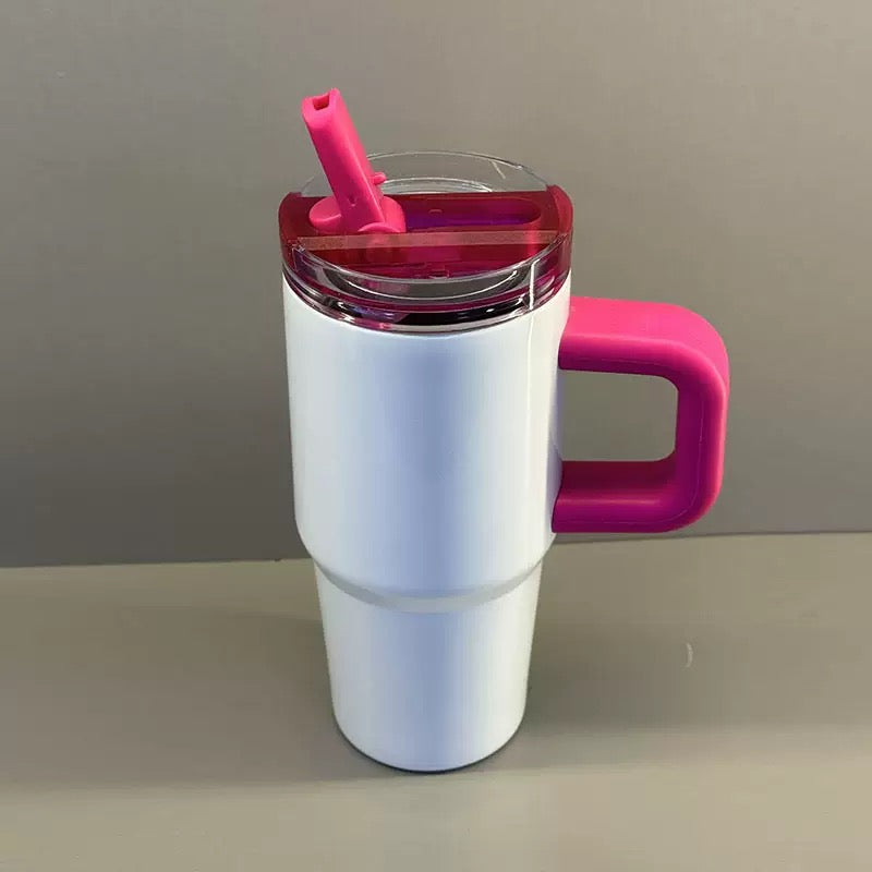 Protour Lid 14oz Sublimation Kids Quencher Tumblers with Removable Handle and Leak Proof Straw Lid_ miki