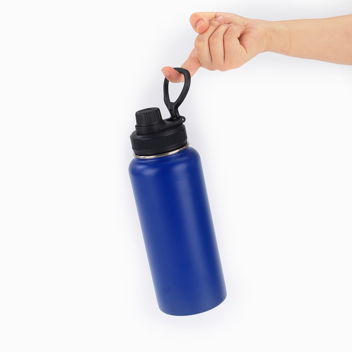 Powder Coated 12oz 18oz 32oz 40oz Double Walled Stainless Steel Sports Water Bottles _miki