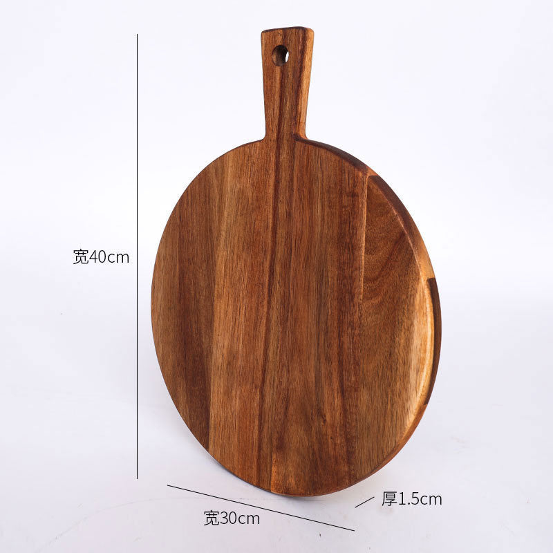 Acacia Wood Cutting Board for Kitchen Wooden Chopping Serving Board For Laser Engraving_miki