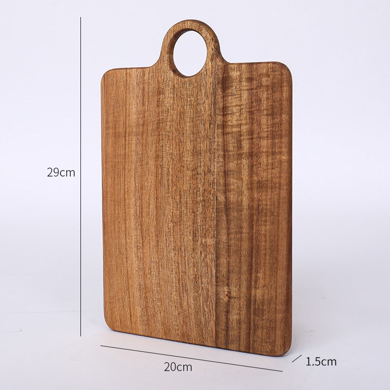 Acacia Wood Cutting Board for Kitchen Wooden Chopping Serving Board For Laser Engraving_miki