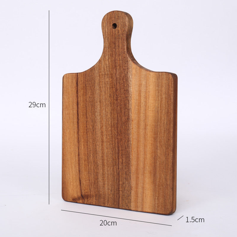 Acacia Wood Cutting Board for Kitchen Wooden Chopping Serving Board For Laser Engraving_miki
