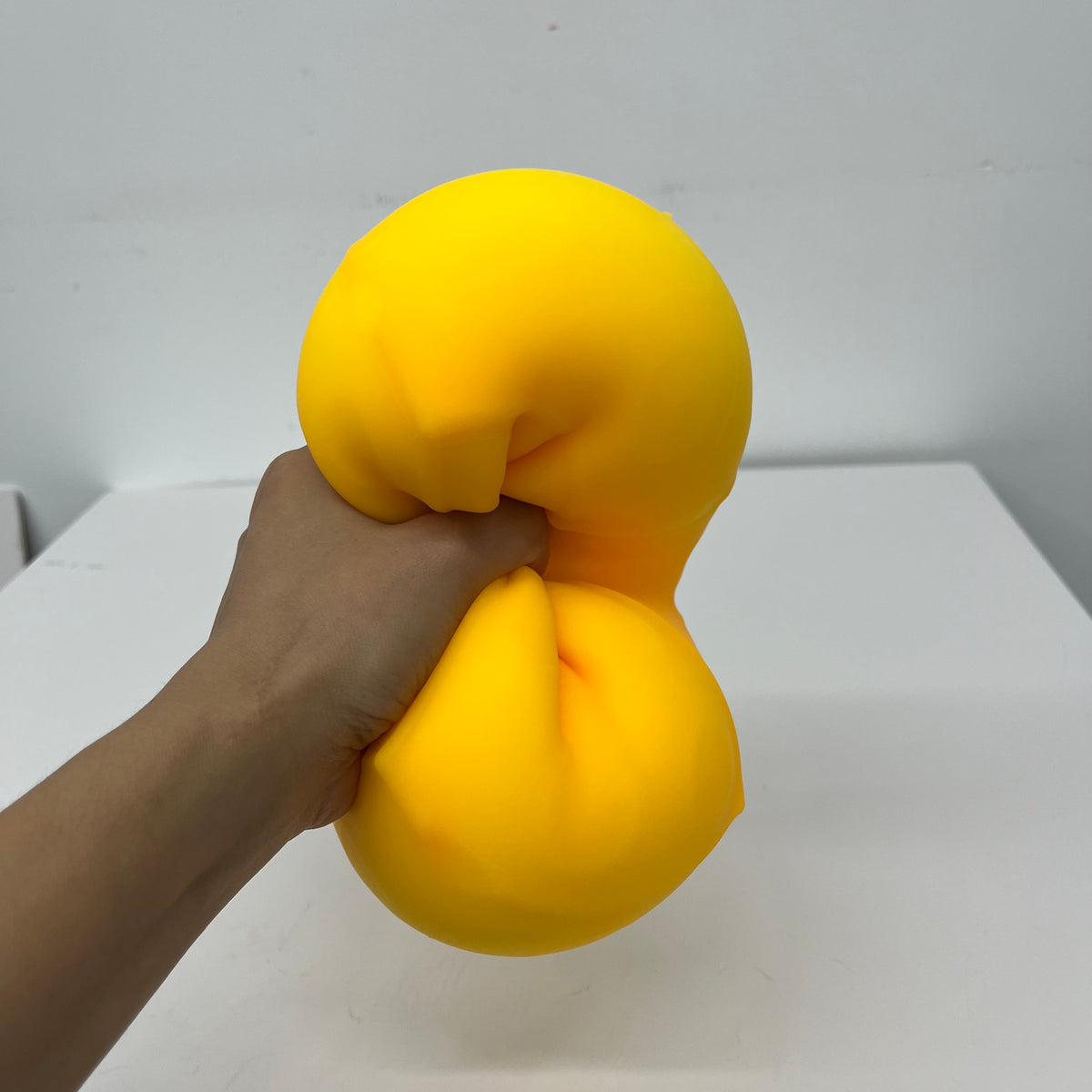 USA RTS_ 11cm Big Cheese Squishy Stress Relief Toy Soft Flour Filled_ miki