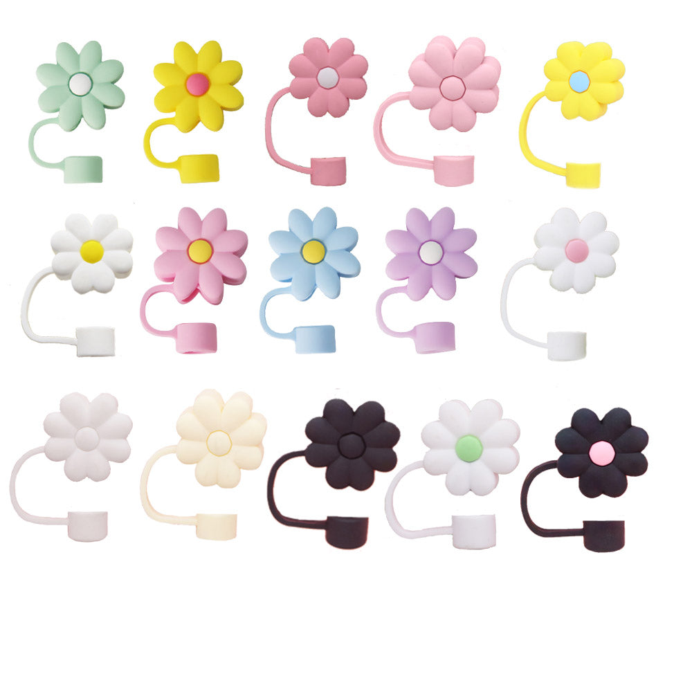 Wholesale Silicone Straw Stoppers Spill Proof Straw Caps for 40 oz Tumblers Suitable for 9-10 mm Straws_ miki