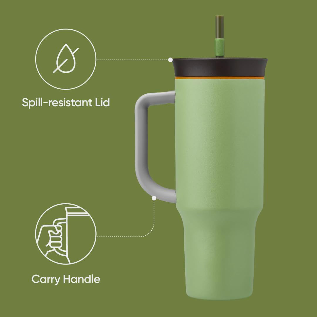 Owala Style 2-in-1 lid 40oz Quencher Tumbler with Handle and Leak Proof Lid For Laser Engraving _miki
