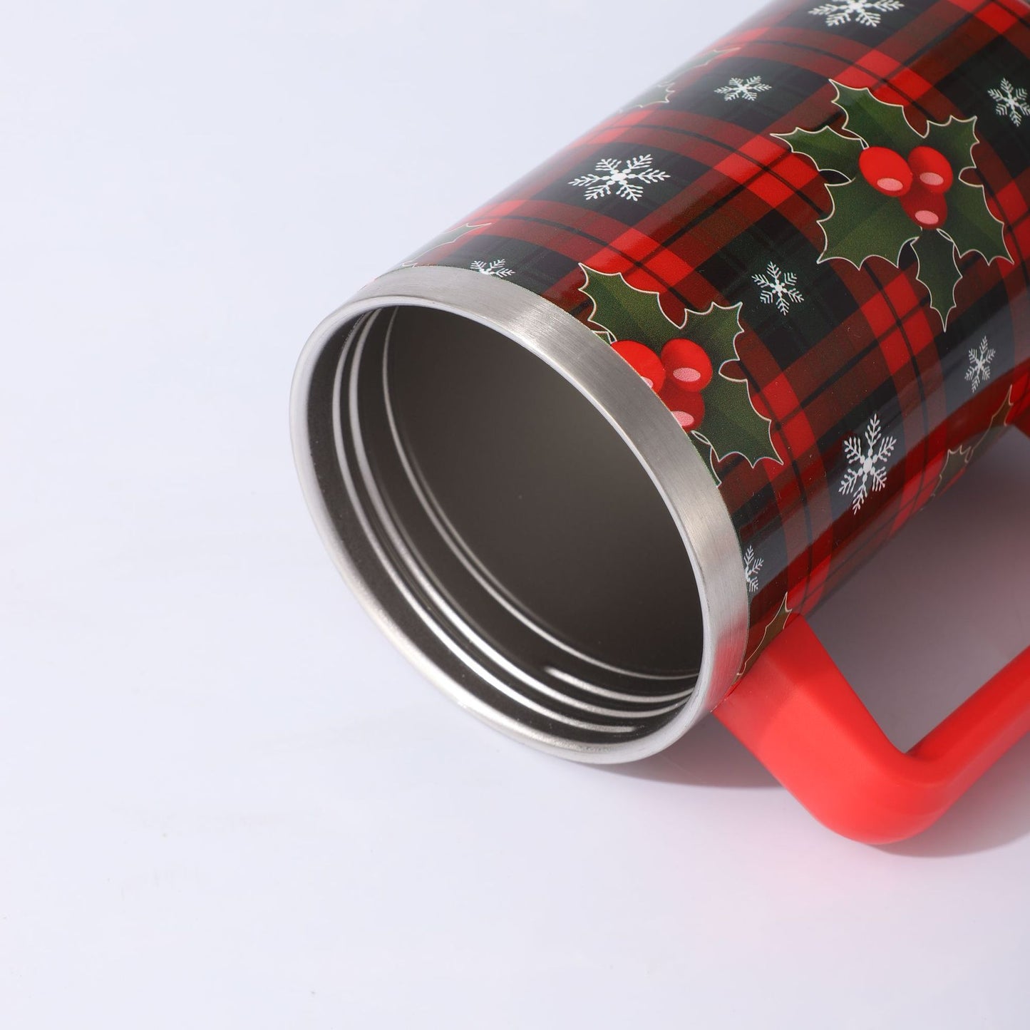 Christmas designs 3D printed H1.0 40oz quencher tumblers with lid and straw_miki