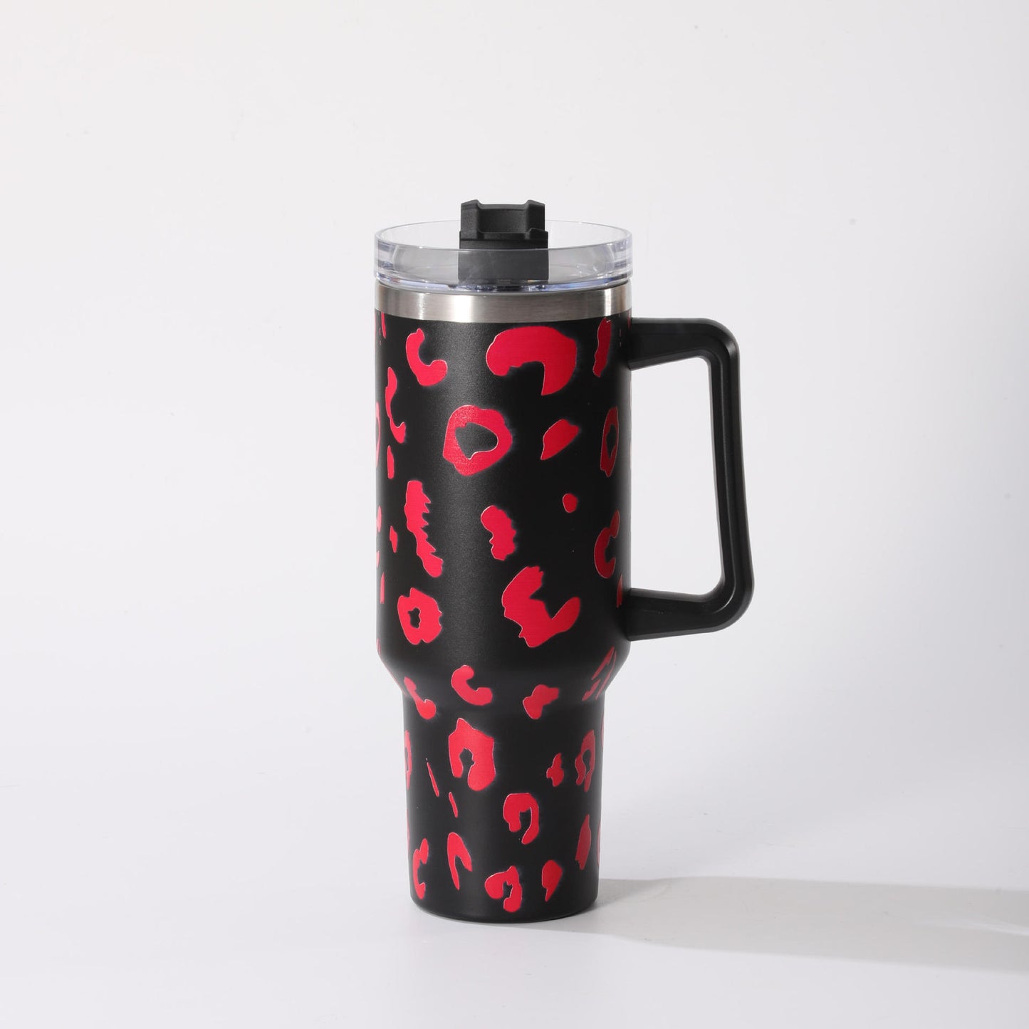 leopard printed H1.0 40oz quencher tumblers with lid and straw_miki