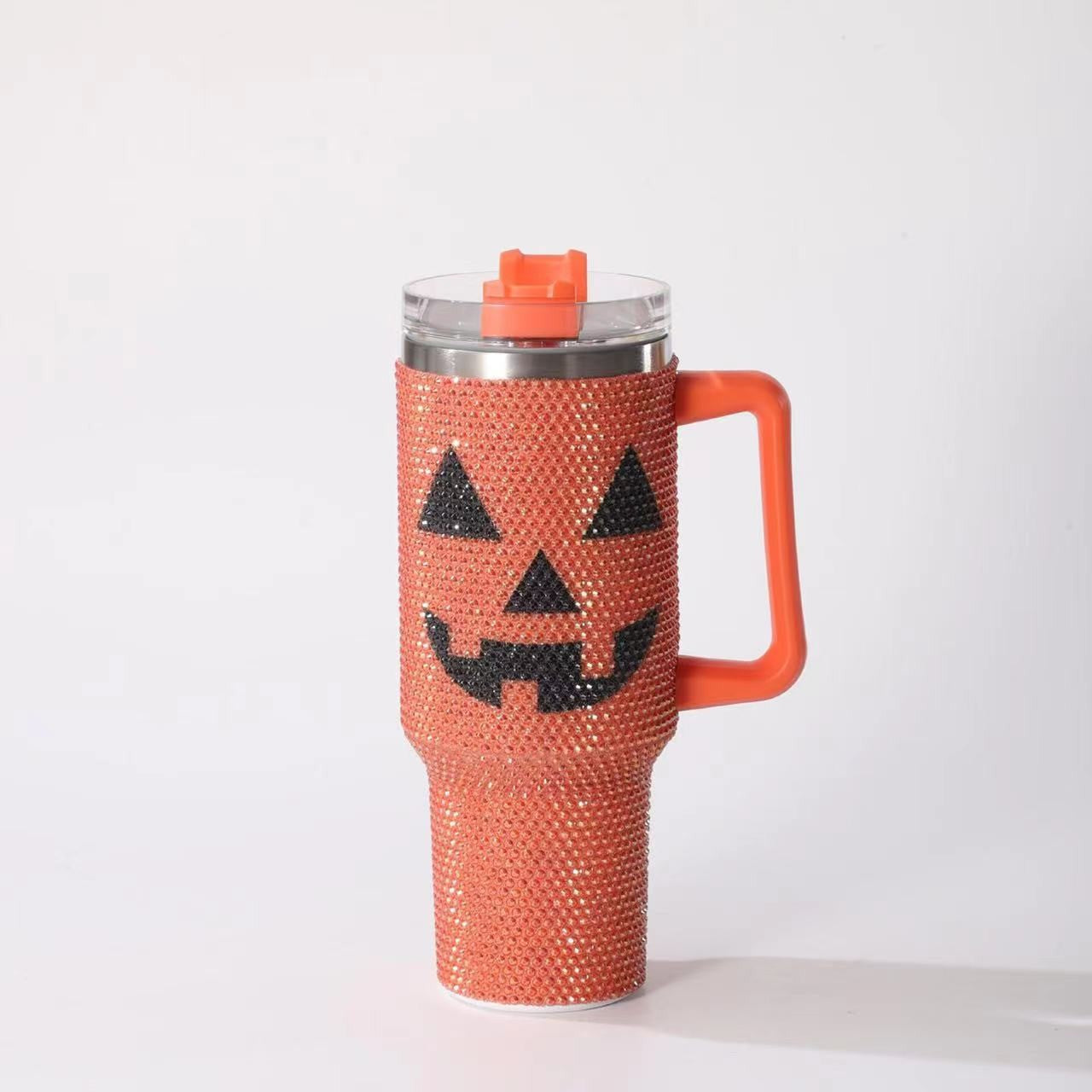 Halloween designs 40oz rhinestone bling tumbles_miki