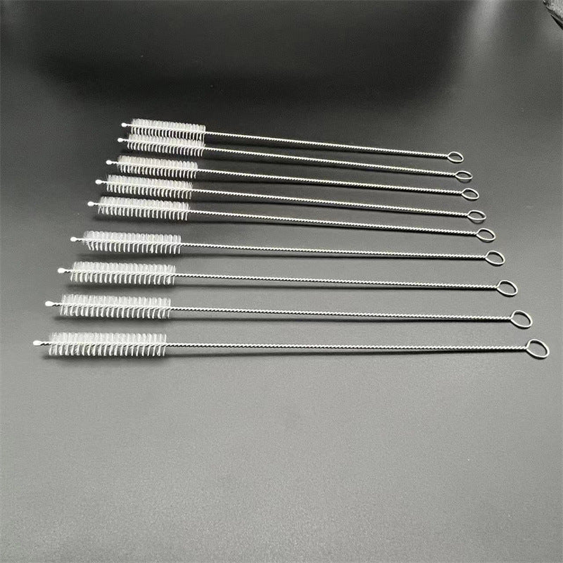 Reusable straw cleaning brush 230mm 300mm for Straws on Tumbler, Water Bottle, Sippy Cup, and Pipes_miki